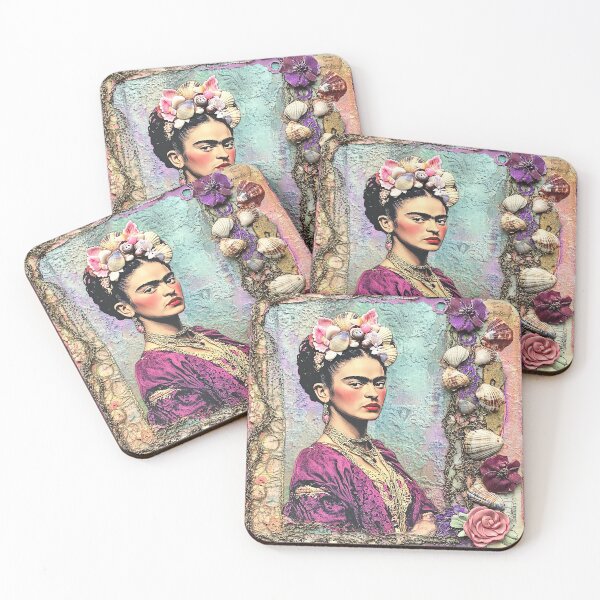 Item preview, Frida Kahlo  A Day At The Beach original art designed and sold by BadaBlingLtd21.