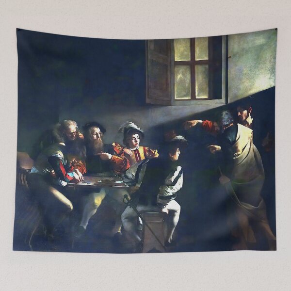 Item preview, Caravaggio - The Calling of Saint Matthew designed and sold by Jon-Baran.