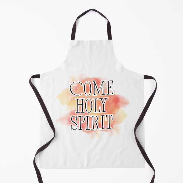 Item preview, Come Holy Spirit Catholic Christian Watercolor Typography designed and sold by Stella Maris Designs.