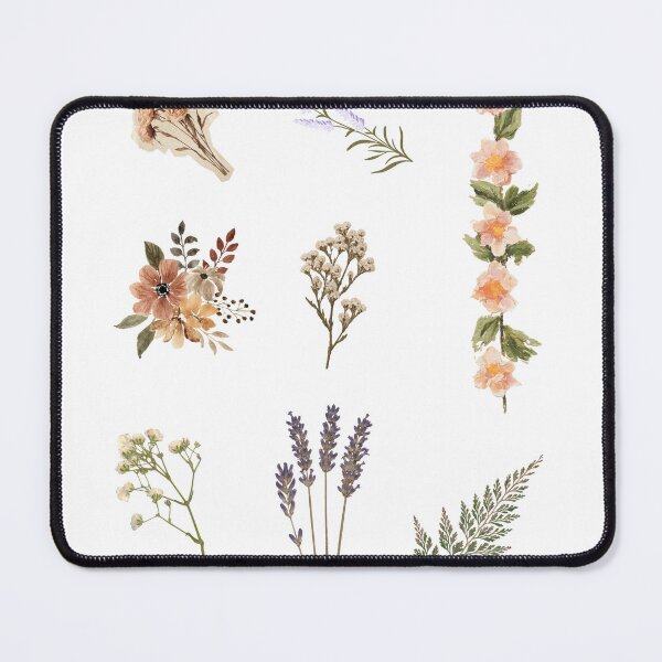 Item preview, Vintage Pressed Flowers Watercolor Sticker Pack Botanical Cottagecore Dried Herbarium Floral Decals designed and sold by TD-series.