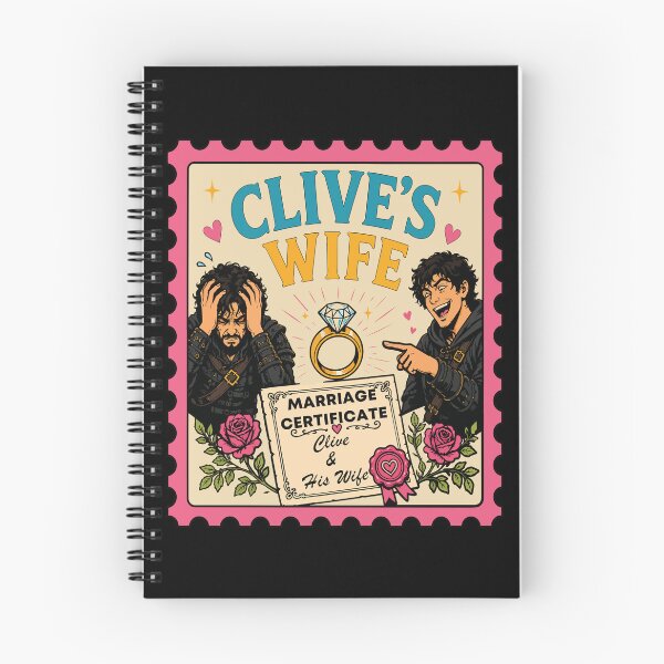 Item preview, CLIVE'S WIFE Stamp, He Who Fights with Monsters, boook lover gift, MARRIAGE CERTIFICATE, Clive & His Wife designed and sold by BrianOMinard.