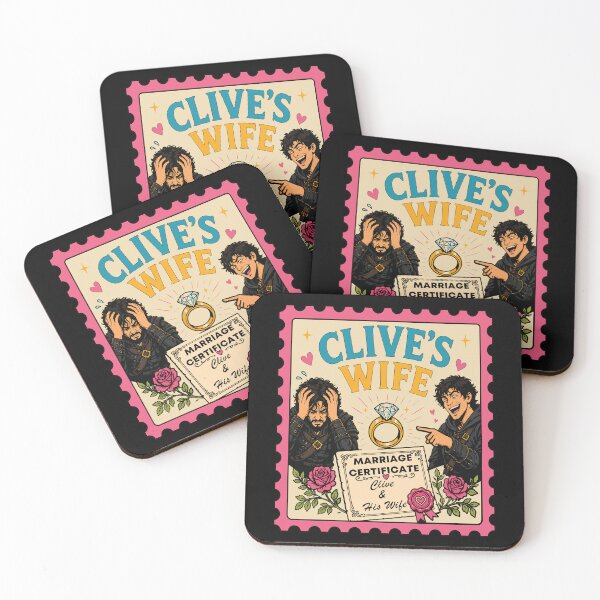 Item preview, CLIVE'S WIFE Stamp, He Who Fights with Monsters, boook lover gift, MARRIAGE CERTIFICATE, Clive & His Wife designed and sold by BrianOMinard.