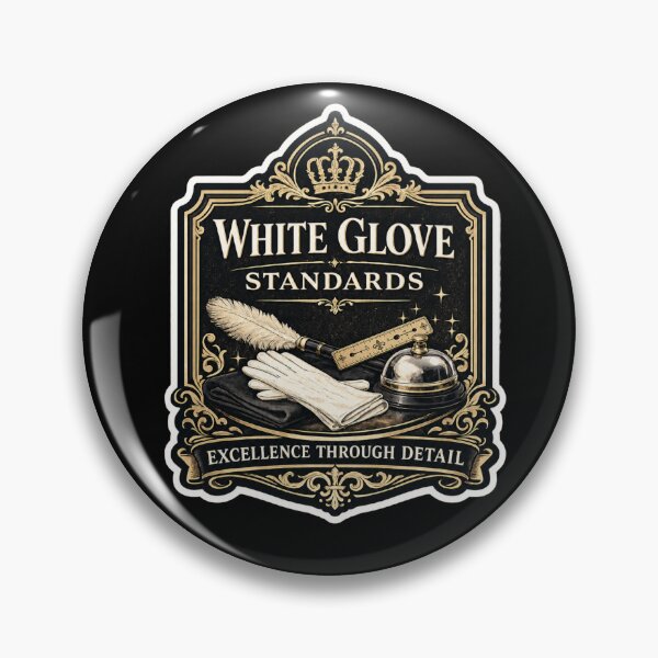 Artikelvorschau, Butler-Verdecktschaft – White Glove entworfen und verkauft von Laymela Fet Shop.
