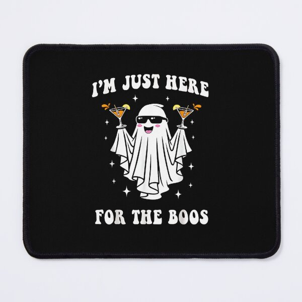 Item preview, Im Just Here For The Boos Halloween Women Ghost Cute Funny designed and sold by Rahamkshop.