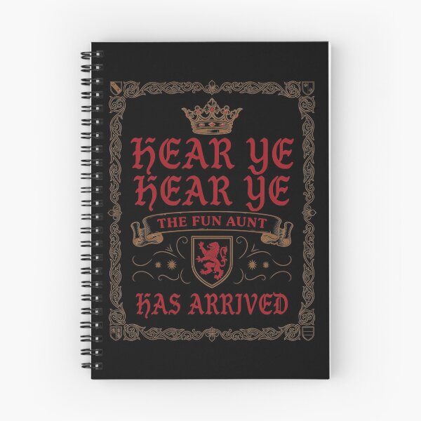 Item preview, Hear Ye Hear Ye The Fun Aunt Has Arrived designed and sold by Millsoft.