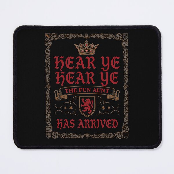 Item preview, Hear Ye Hear Ye The Fun Aunt Has Arrived designed and sold by Millsoft.