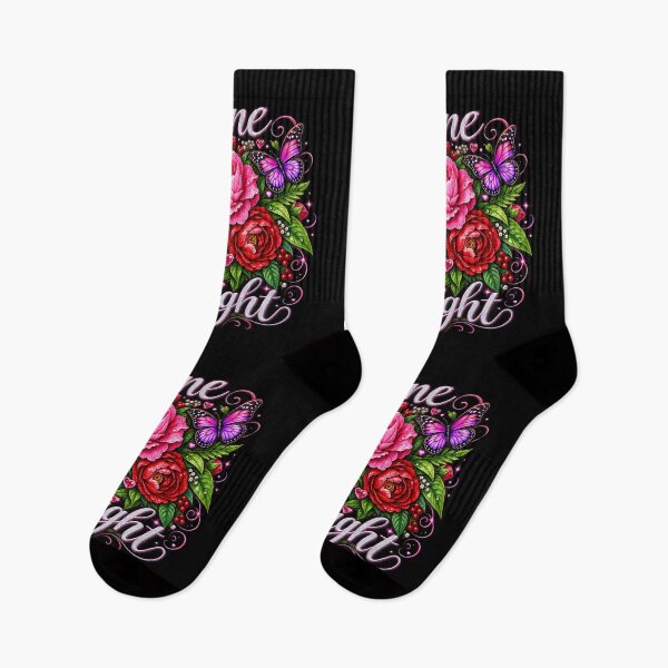 Item preview, Shine Bright – Floral Butterfly Inspirational Design designed and sold by TroviTutto.
