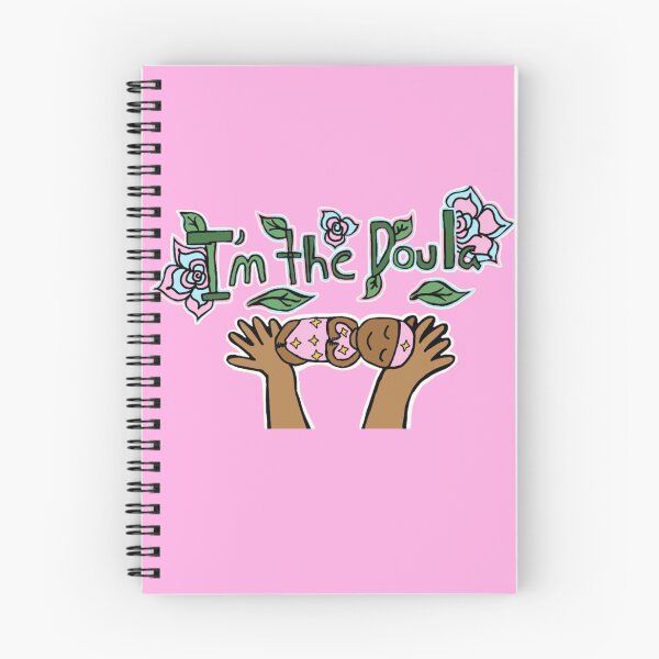 Item preview, I'm The Doula ┃Birth Doula Floral Design ┃ Birth Worker designed and sold by Cherry Prism Designs.