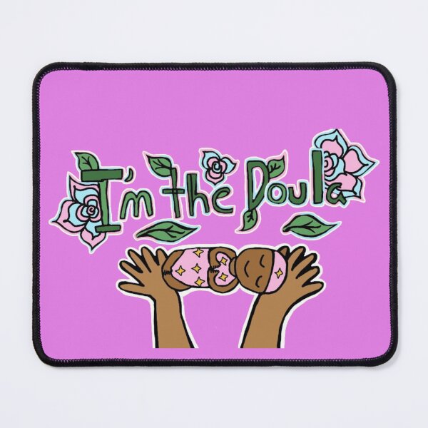 Item preview, I'm The Doula ┃Birth Doula Floral Design ┃ Birth Worker designed and sold by Cherry Prism Designs.