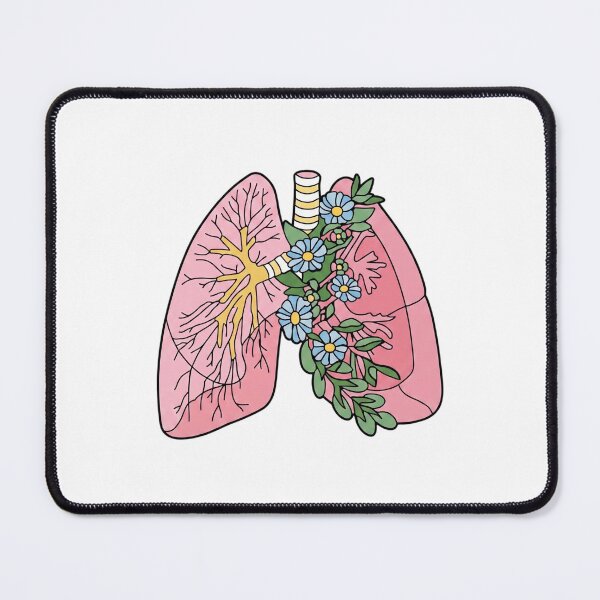 Item preview, Floral Anatomical Lungs - Blooming Botanical Art designed and sold by Shopeon Designs.