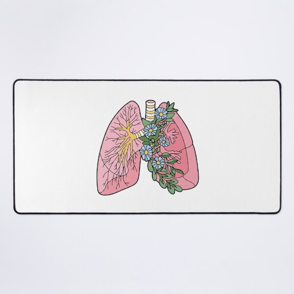 Item preview, Floral Anatomical Lungs - Blooming Botanical Art designed and sold by Shopeon Designs.