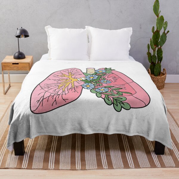 Item preview, Floral Anatomical Lungs - Blooming Botanical Art designed and sold by Shopeon Designs.