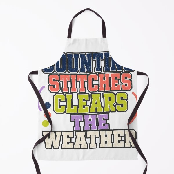 Item preview, Counting Stitches Clears The Weather designed and sold by aihrgdesign.