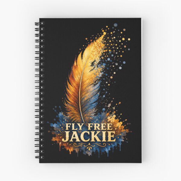 Item preview, Fly Free Jackie Big Bear Eagle Tribute Watercolor Feather Art Memorial Gift for Eagle Lovers designed and sold by Nightarel.