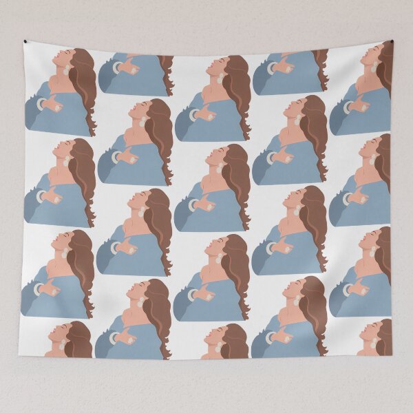 Item preview, Miley Cyrus Lineless Illustration designed and sold by lenna-peavy.