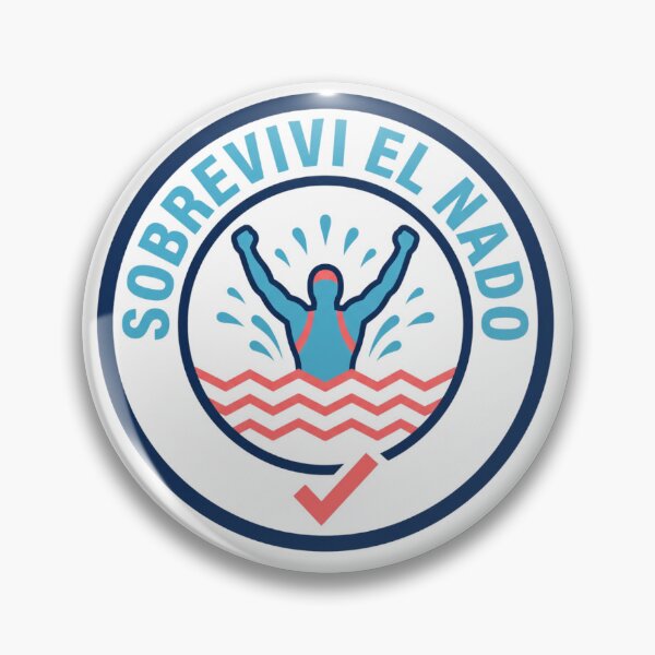 Item preview, Sobreviví al nado – Motivational Swimming & Competitive Swimmer Design designed and sold by Triathlongram.
