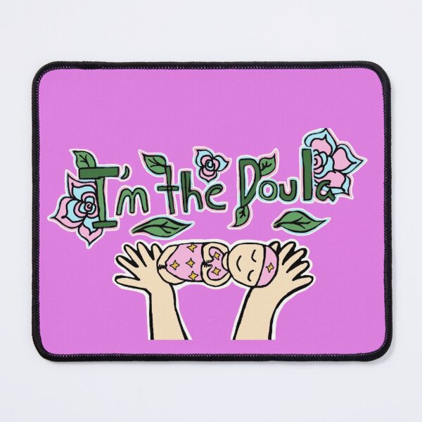 Item preview, I'm the doula ┃Birth Doula Floral Design ┃ Birth Worker designed and sold by Cherry Prism Designs.