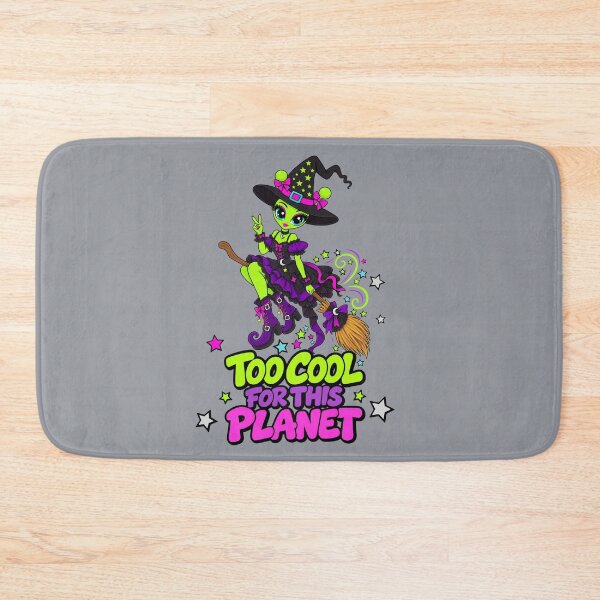 Item preview, Too Cool for This Planet – Alien Witch designed and sold by Aimetoi.
