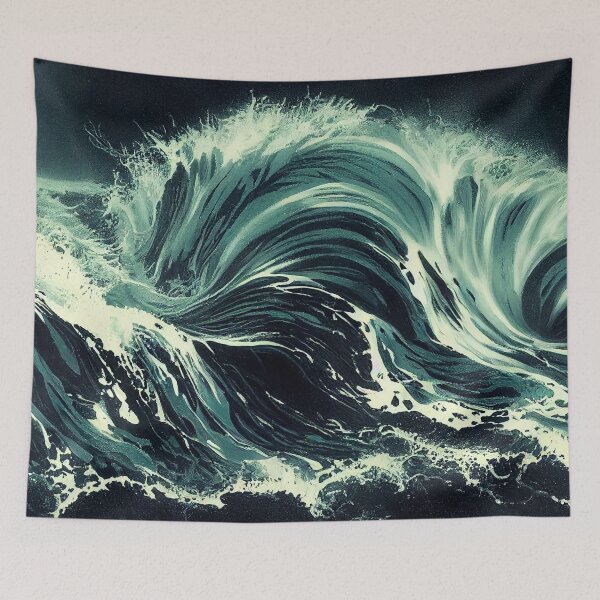 Item preview, Ocean Waves designed and sold by shelteredinside.