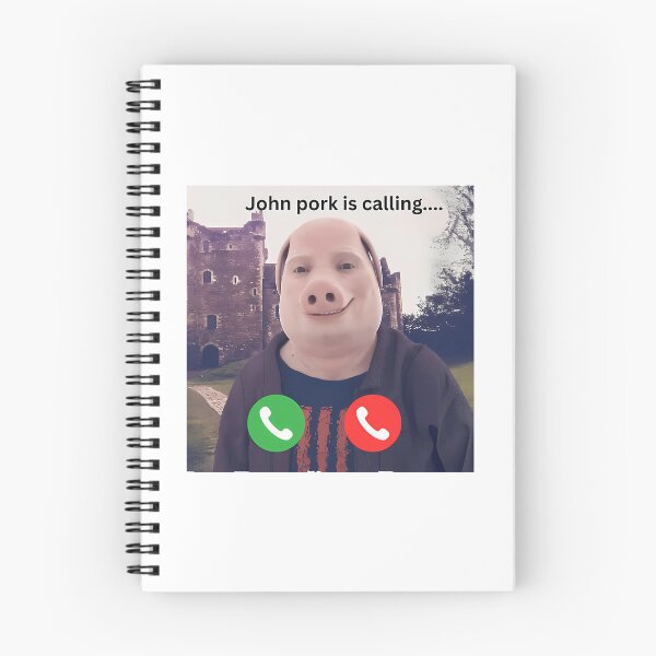 Item preview, John Pork Is Calling designed and sold by courtney-charlt.