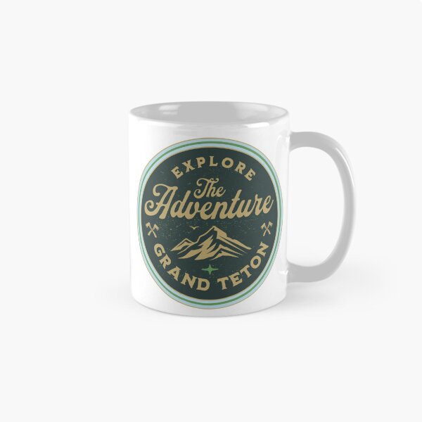 Item preview, Grand Teton National State Park Classic T-shirt Sticker designed and sold by ThinkNature!.