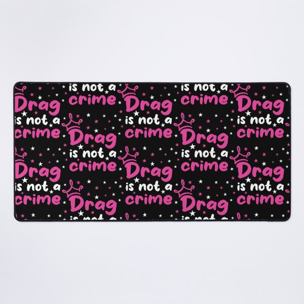 Item preview, Drag Is Not A Crime Funny Equality Drag Queen Crown designed and sold by irving-fahey.