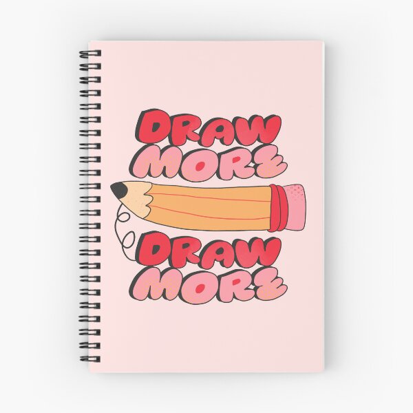 Item preview, Draw More, Draw More (Red) designed and sold by yellowflowerhut.