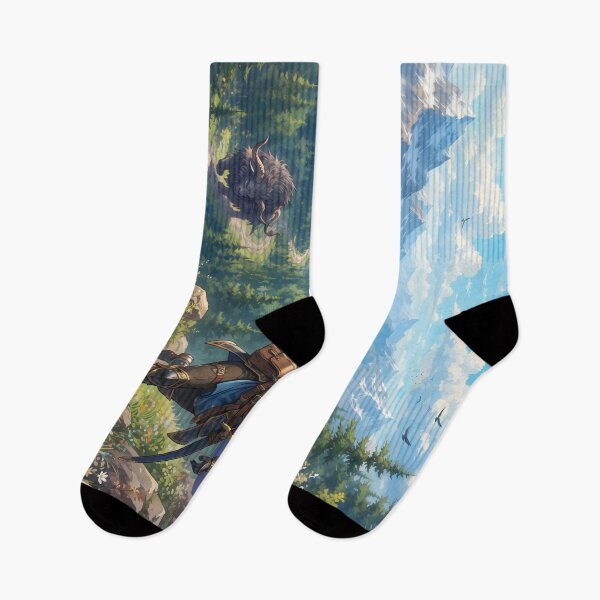 Item preview, landscape version nature blue designed and sold by Crimsonmerchant.
