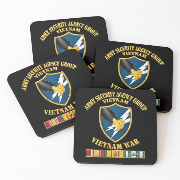 Item preview, Army - Army Security Agency Group w SVC Ribbons - 3D - Enhanced designed and sold by Military Insignia Products.