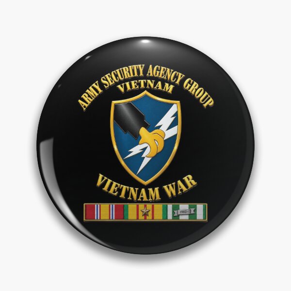 Item preview, Army - Army Security Agency Group w SVC Ribbons - 3D - Enhanced designed and sold by Military Insignia Products.