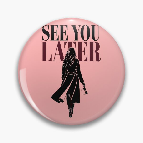 Item preview, See You Later Fashion Woman - Chic premium Walking Away Trench Coat Art designed and sold by smouzy.