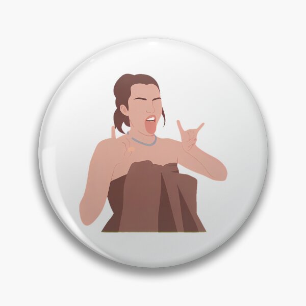 Item preview, Miley Cyrus Lineless Illustration designed and sold by lenna-peavy.