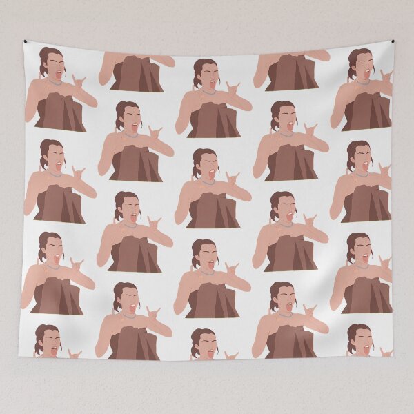 Item preview, Miley Cyrus Lineless Illustration designed and sold by lenna-peavy.
