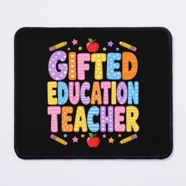 Item preview, Gifted Teacher Colorful Back to School Classroom Art designed and sold by ROUX-ART.
