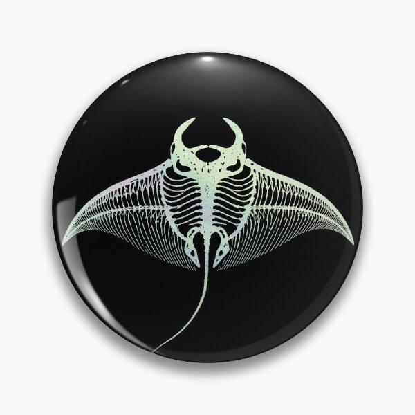 Item preview, Manta Ray Skeleton Marine Biology Ocean Lover designed and sold by trajeado14.