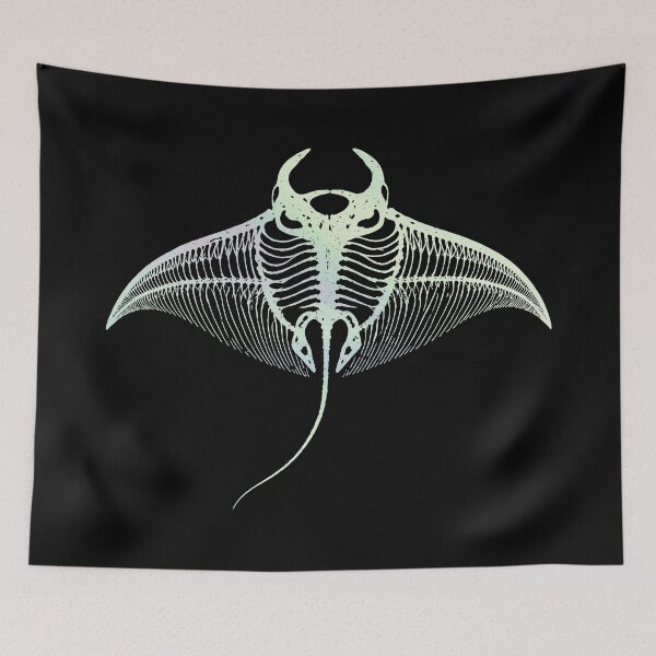 Item preview, Manta Ray Skeleton Marine Biology Ocean Lover designed and sold by trajeado14.