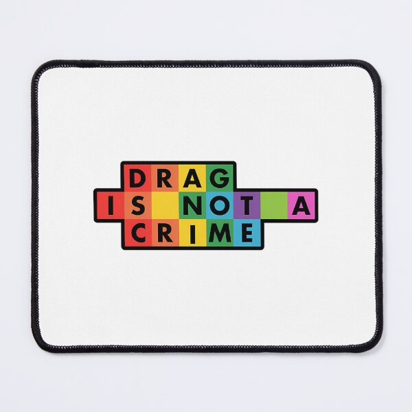 Item preview, Drag Is Not A Crime Funny Lgbtq Gay Pride Equality Rainbow designed and sold by irving-fahey.