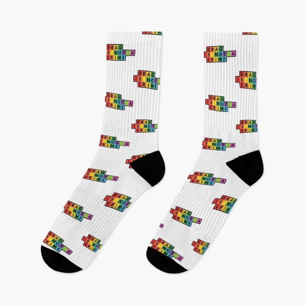 Item preview, Drag Is Not A Crime Funny Lgbtq Gay Pride Equality Rainbow designed and sold by irving-fahey.