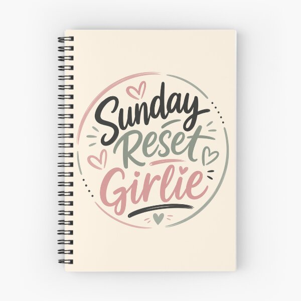 Item preview, Sunday Reset Girl – Cozy Self Care Weekend Motivation Aesthetic designed and sold by TheStephanieRome.