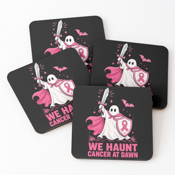 Item preview, breast cancer Ghost Warrior Pink Ribbon Awareness designed and sold by ROUX-ART.