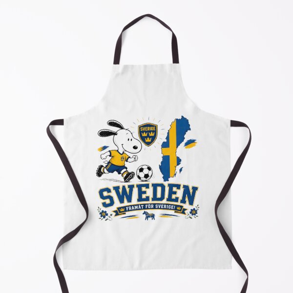 Item preview, Swedish Soccer Beagle Illustration Cute Scandinavian Football Fan Art Design | Limited Edition designed and sold by usmanbhatti00.
