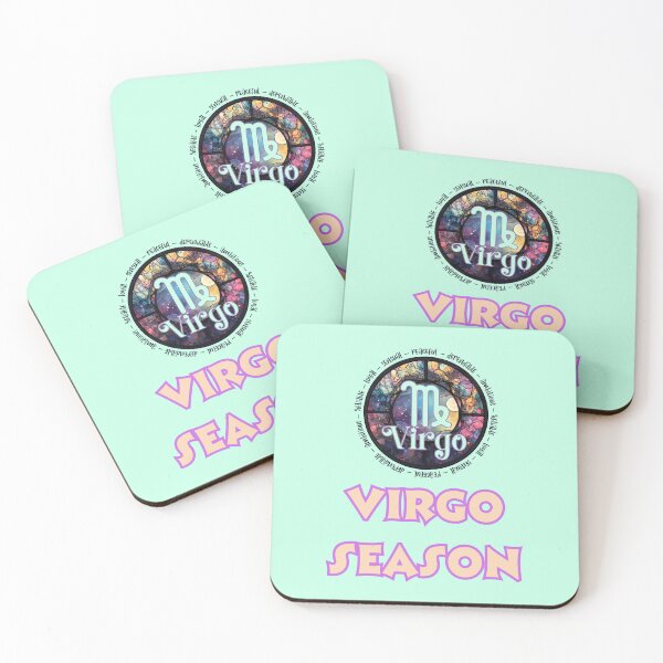 Item preview, Virgo Season Stained Zodiac Sign designed and sold by creativerooney.