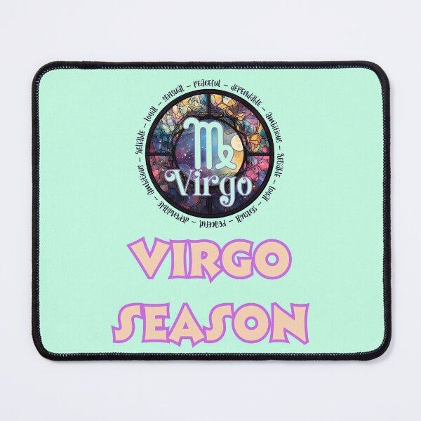 Item preview, Virgo Season Stained Zodiac Sign designed and sold by creativerooney.