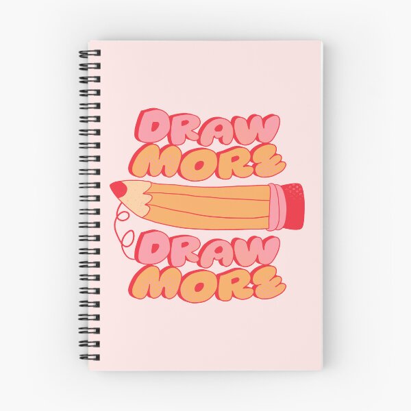 Item preview, Draw More, Draw More (Pink) designed and sold by yellowflowerhut.