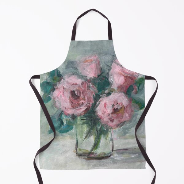 Item preview, pink roses painting designed and sold by valessketch.