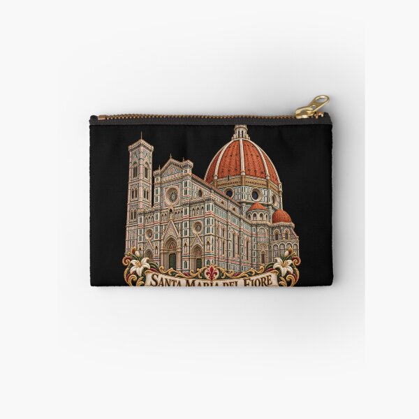Item preview, Florence Cathedral Embroidery – Santa Maria del Fiore Italian Architecture Art designed and sold by Emoji Emblems.
