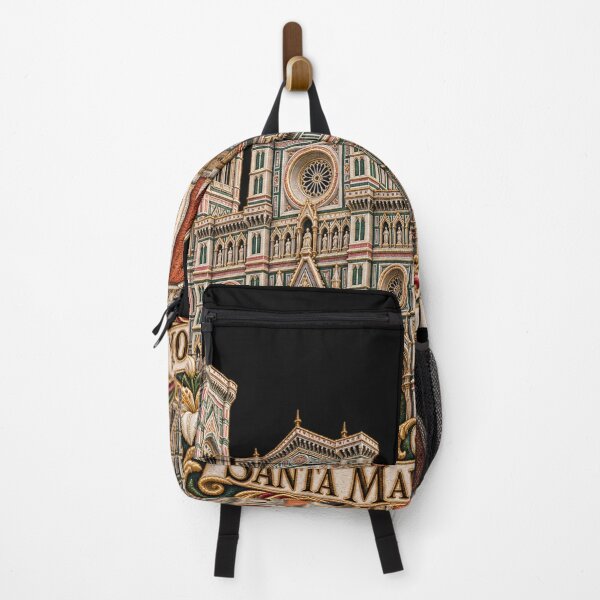 Item preview, Florence Cathedral Embroidery – Santa Maria del Fiore Italian Architecture Art designed and sold by Emoji Emblems.
