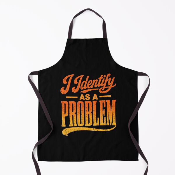 Item preview, identify your problem with vintage western slogan art designed and sold by ROUX-ART.