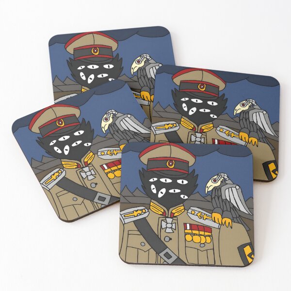 Item preview, The Many-Eyed Commander and His Carrion Bird designed and sold by BURRITO-STUDIO.
