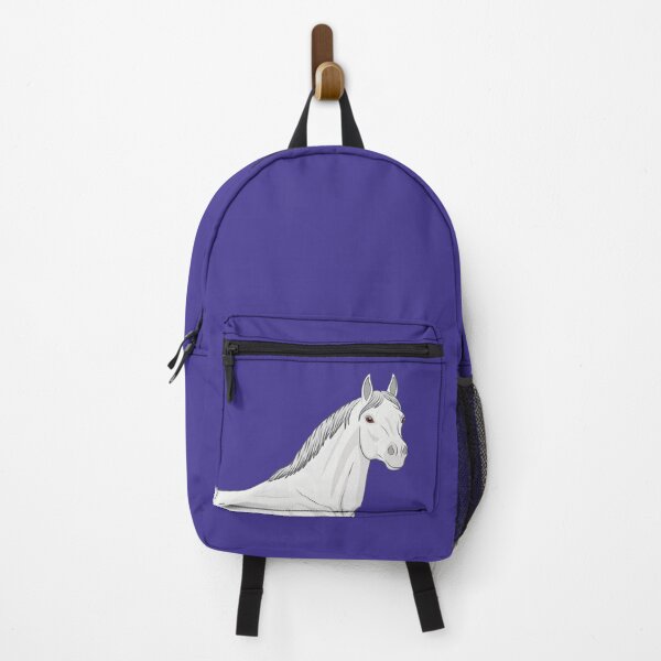 Item preview, The head of a white Abbayan horse designed and sold by Cheval-de-coeur.